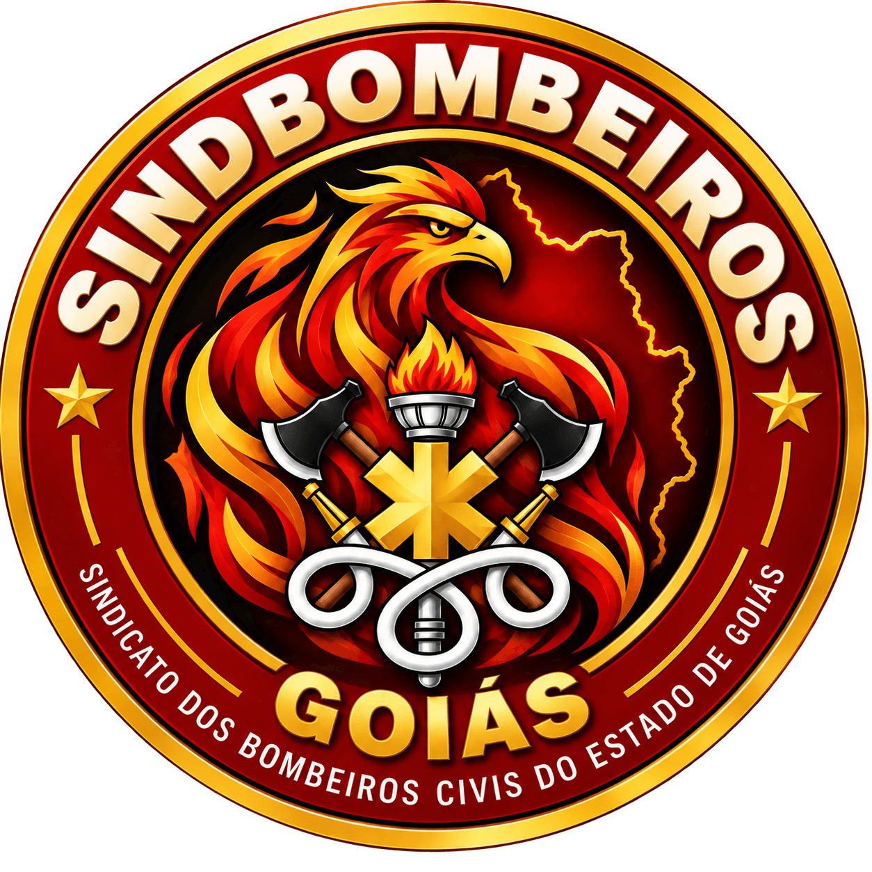 Símbolo do SindBombeiros Goiás
